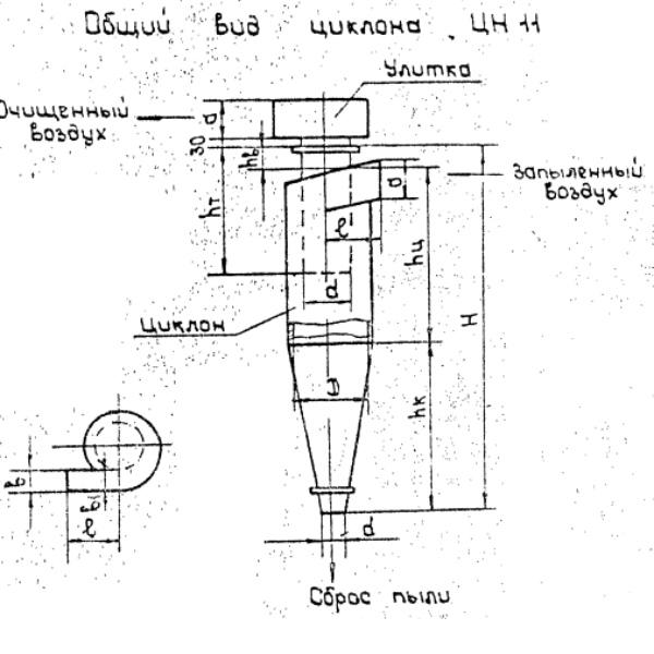 Циклон СК-ЦН-34-1200