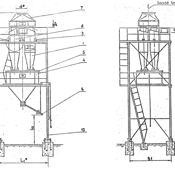 Циклон СК-ЦН-34-1200